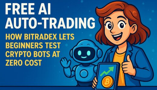 Free AI Auto-Trading: How Beginners Use BitradeX to Trade Crypto at Zero Cost