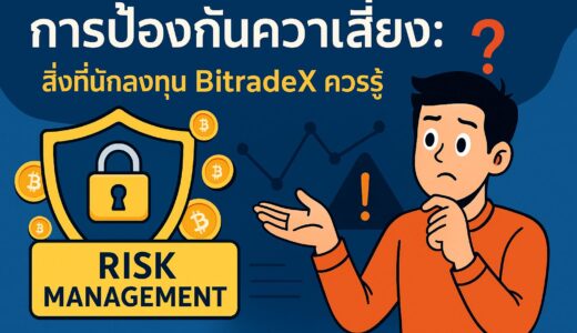 การป้องกันความเสี่ยง: สิ่งที่นักลงทุน BitradeX ควรรู้