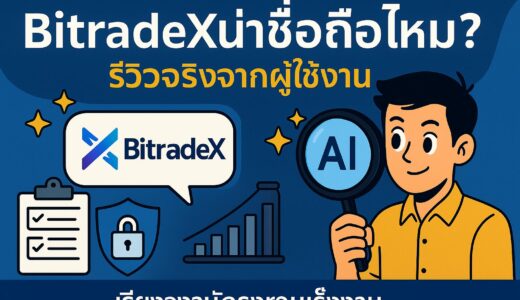 BitradeX น่าเชื่อถือไหม? รีวิวจริงจากผู้ใช้งาน