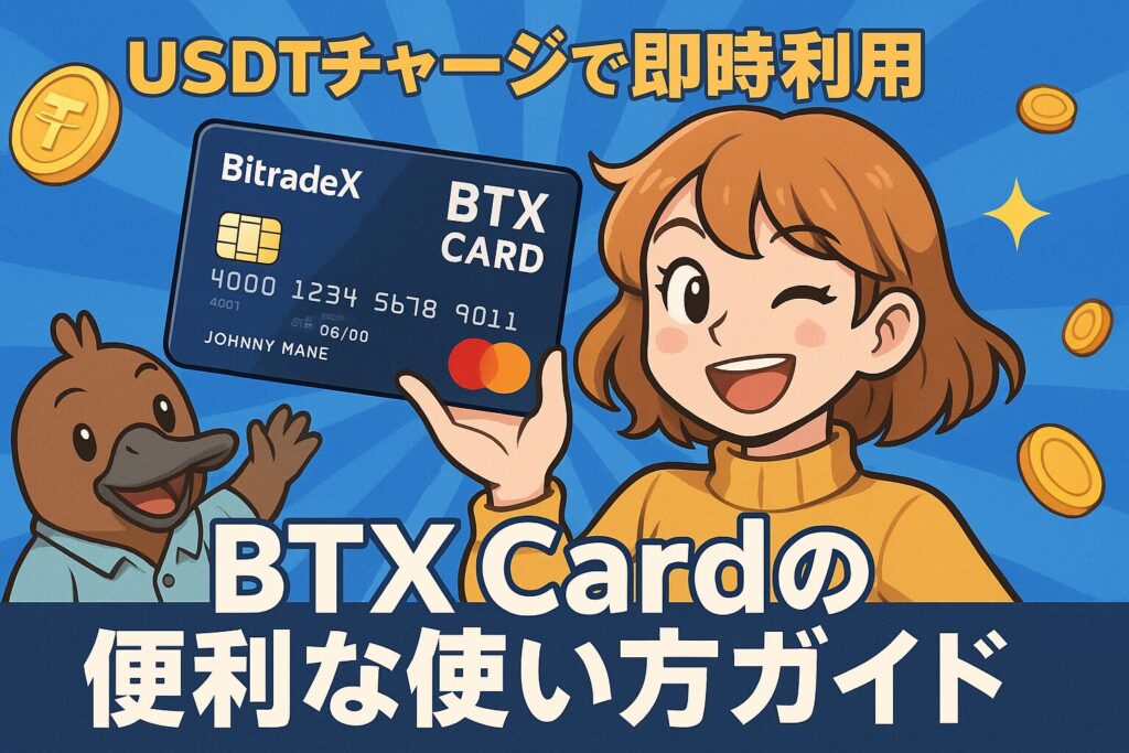 BTX Cardのチャージ方法と利用手順を初心者向けに解説(2025年版)