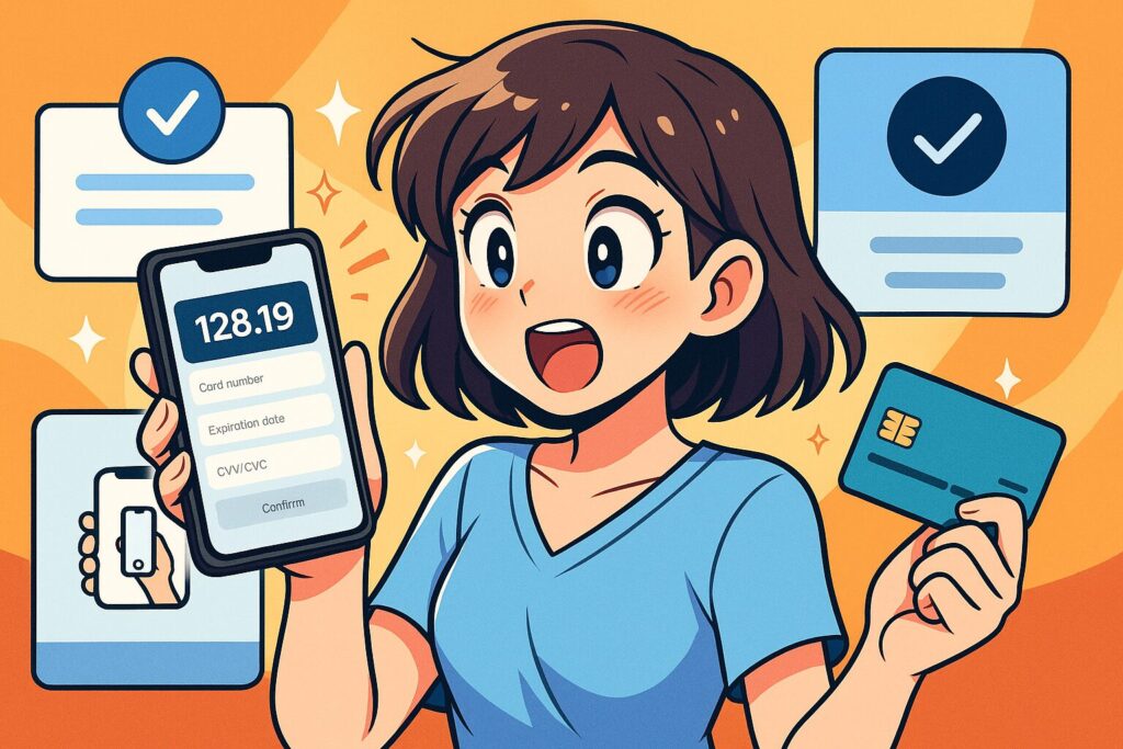 BitradeXでクレジットカード入金を行う方法を解説する記事のトップビュー画像。