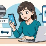 BitradeXでGoogle Authenticatorと電話番号認証を設定する手順を解説するトップビュー画像。