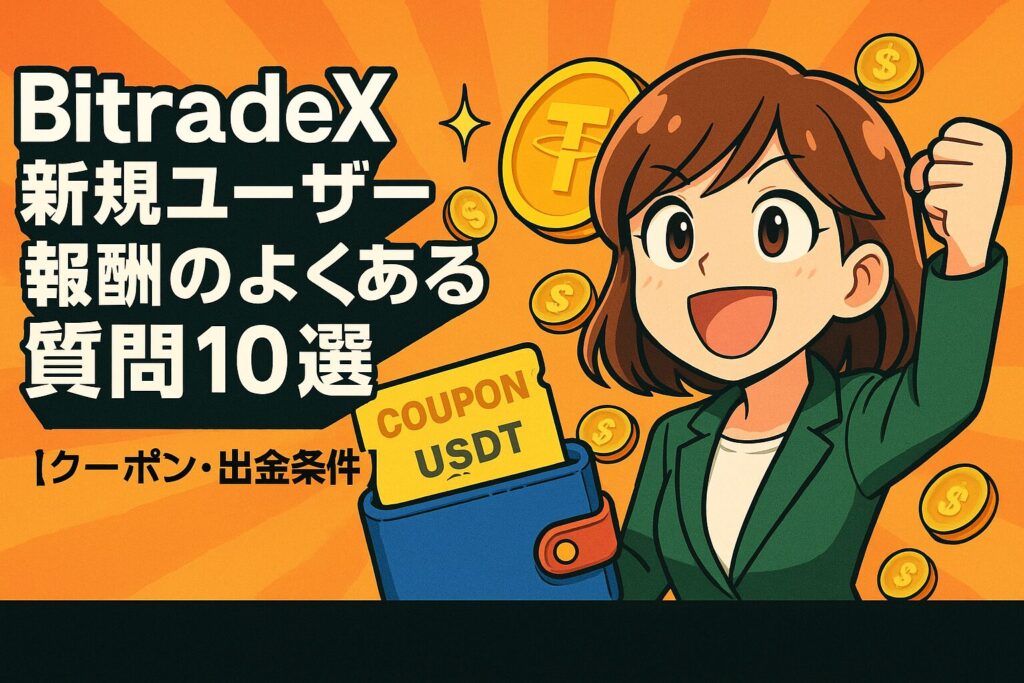 BitradeX新規ユーザー報酬のよくある質問まとめ(2025年版)