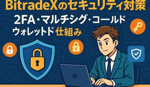 BitradeXのセキュリティ対策｜2FA・マルチシグ・コールドウォレットの仕組み